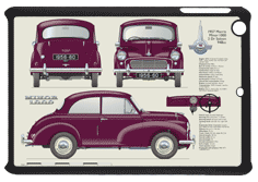 Morris Minor 2 door 1956-60 Small Tablet Covers